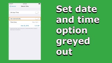 set automatically date and time disabled