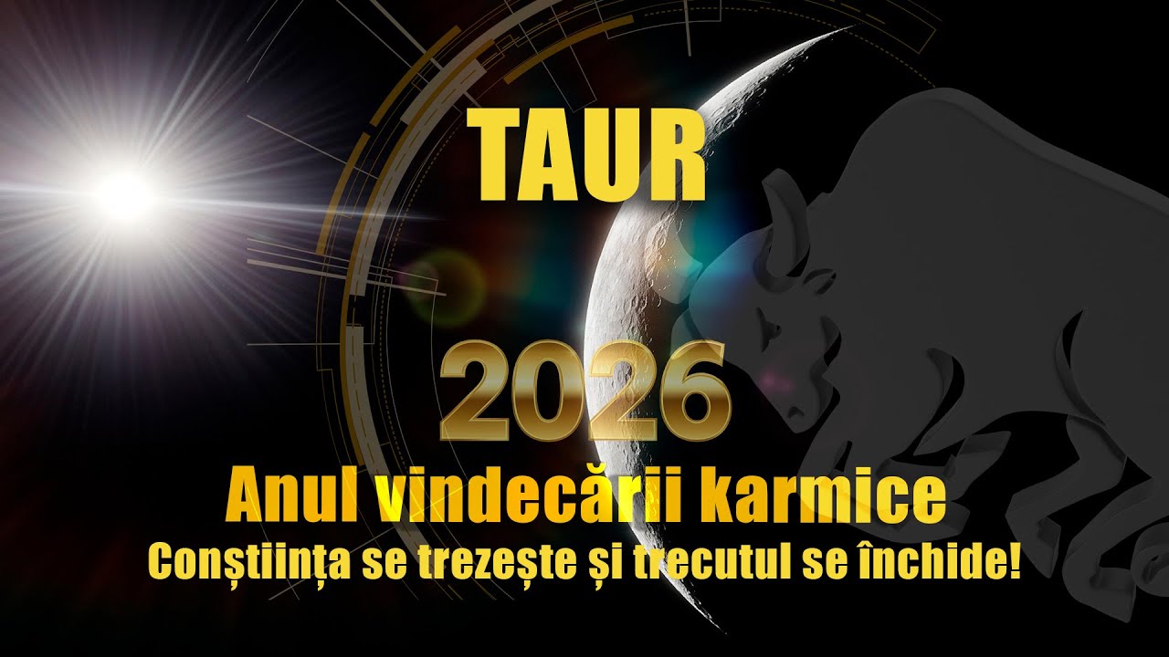 ♉️HOROSCOP TAUR 2026 ♉️ Universul vă testează - Saturn și Neptun vă rescriu viața din temelii!