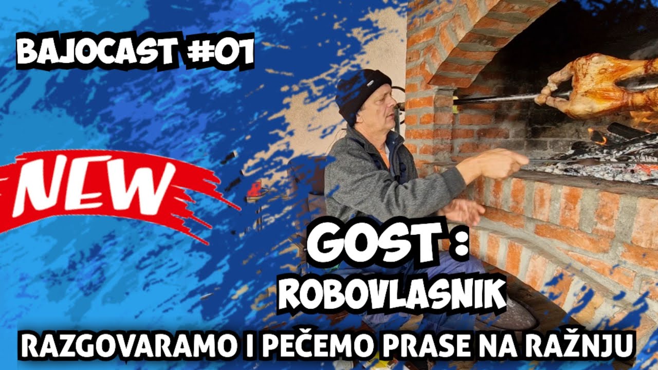PEČEMO PRASE NA RAŽNJU | ROBOVLASNIK : Yuga je bila sila! Prskali su usijeve avionima! | BAJOCAST #1