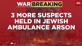 Three Arrested Over Jewish Ambulance Arson Attack In London, One Pakistani National