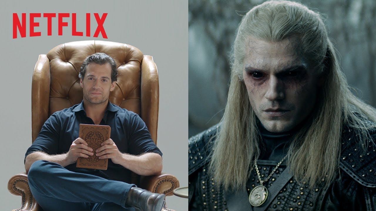 Henry Cavill lee la saga de Geralt de Rivia | The Witcher | Netflix ...
