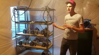 In this video we will show you how set up our mining operation
basement. if you're looking to get started bitcoin and are thinking
about doi...
