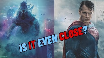 Is Godzilla vs Superman even close? / DCEU vs Monsterverse