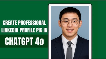 Create a Professional LinkedIn Profile Pic in ChatGPT 4o From A Crappy Photo Of You