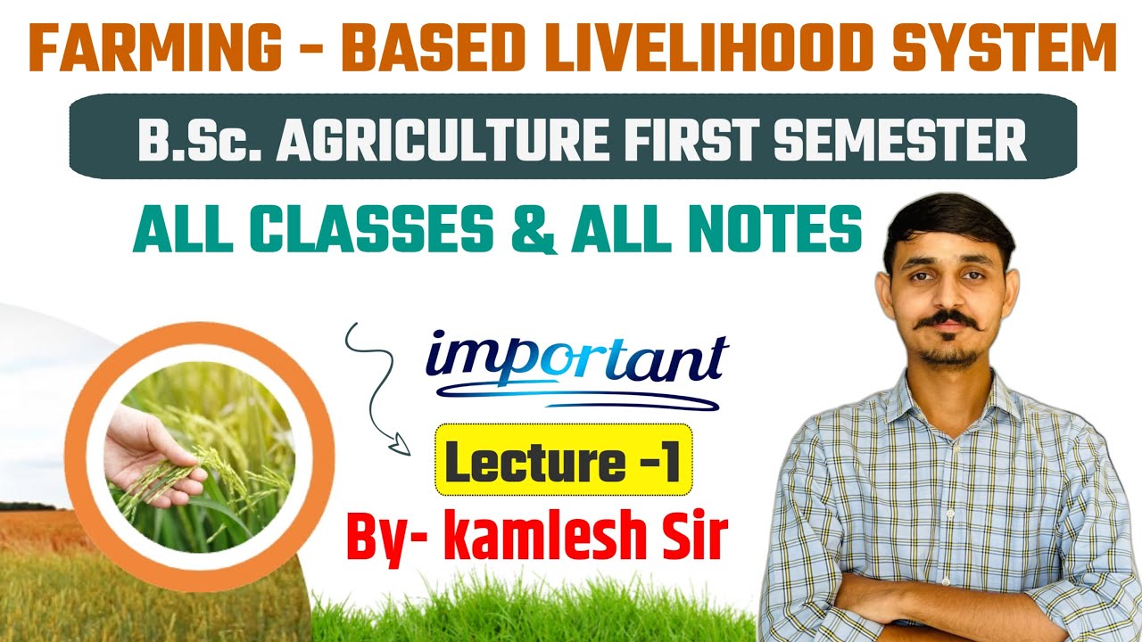farming-based-livelihood-system-bsc-agriculture-1st-semester-all
