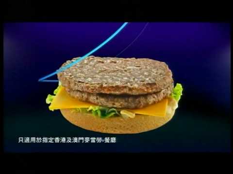 麥當勞 Mega Mac 4層巨無霸 - 陳奕迅