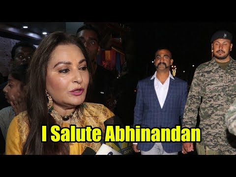 Jaya Prada Reaction On IAF Hero Abhinandan Varthaman Returns Home