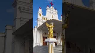 Manapadu Holy Cross Church | Cinematic Drone &amp; Travel Shots | Tamil Nadu