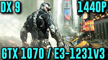 Crysis 2 DX 9: GTX 1070 | Hardcore - 1440P | FRAME-RATE TEST
