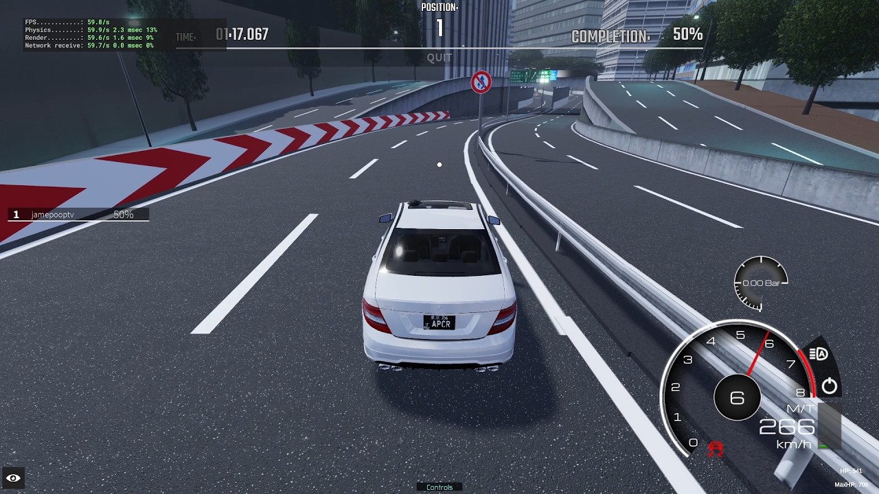 C1 Clockwise Loop - Mercedes-Benz C63 AMG - 2:59.959 | Midnight