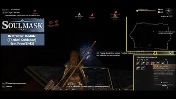 SOULMASK CZ | Restrictive Module (Tactical Guidance) | Heat Proof (lvl 3) | Black Heart Boss