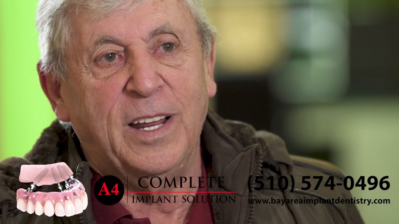 Patient Receives Full Arch Dental Implants Fremont, CA Center for