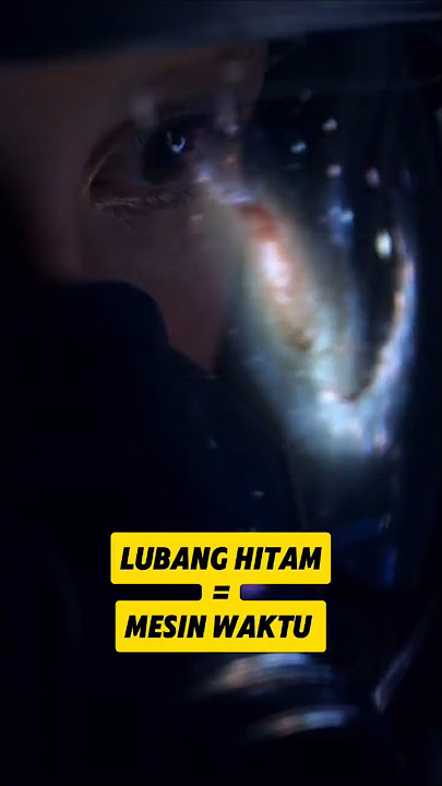 Lubang Hitam Bisa Bengkokin Waktu🕳️⏳?! #FaktaGila #facts #faktaunik