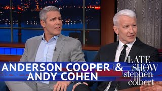 Anderson Cooper Isn’t Ready To Endorse Andy Cohen For Mayor Of NYC