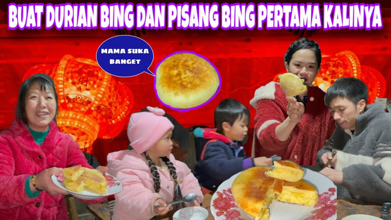 AKHIRNYA BUAT DURIAN BING YANG BIASANYA KAMI BELI DI CHINA,MAMA SUKA DAN MAU DSIMPANKAN UNTUK BESOK 