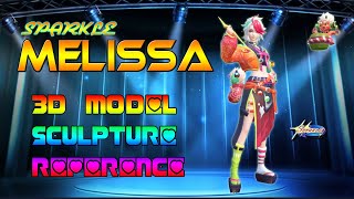 Sparkle Melissa - Mobile Legends 3D Sculpture Reference