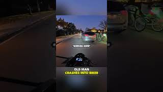 Scary motorcycle accident// dashcam // police // stop scrolling // touch some grass