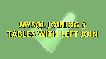 MYSQL joining 3 tables with left join (2 Solutions!!)