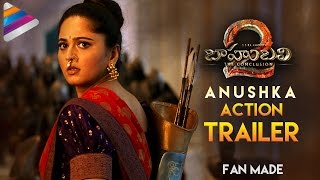 Baahubali 2 Anushka Action Trailer | Devasena | Fan Made | Prabhas | Rana | SS Rajamouli | #WKKB