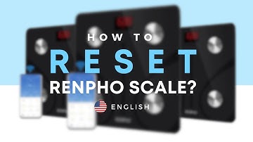How to reset RENPHO Scale - FAQ 02