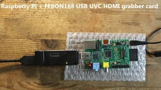 UVC HDMI grabber card Raspberry Pi