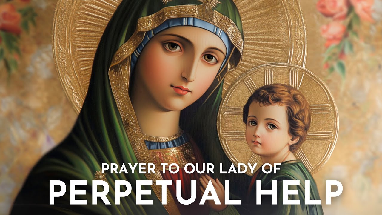 Католическая молитва от беспокойства и стресса - Богоматерь Неустанной Помощи и Иисус - Расслабля...