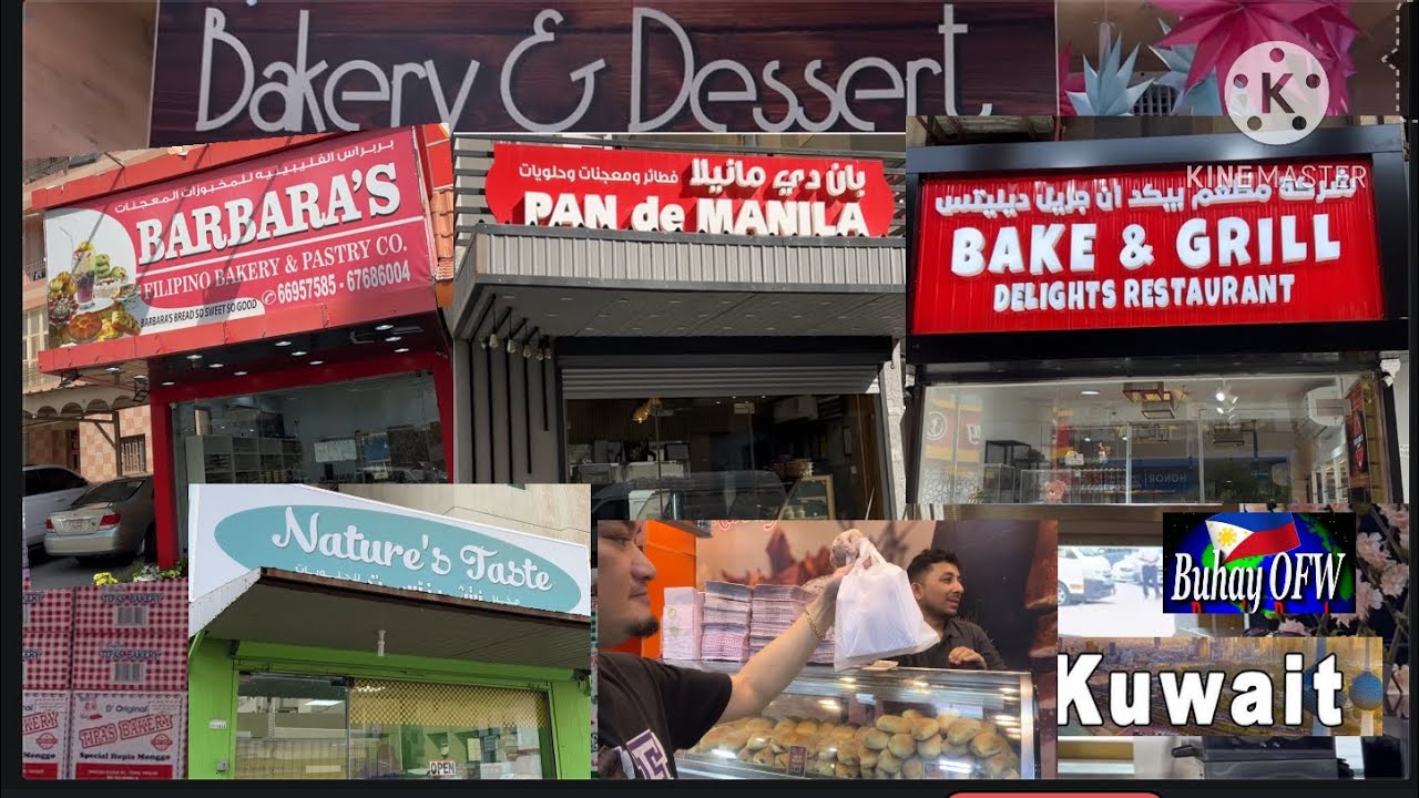 PUNTAHAN NATIN ANG MGA FILIPINO BAKERY SA KUWAIT