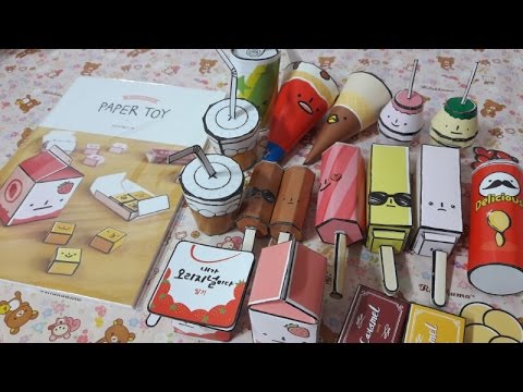 NO.102 ★쓰임&끌림 (SC 편의점) 페이퍼 토이 완성작 소개 (SSUEIM&CCLIM PAPER TOY Completion)★ / ▼▼▼더보기 클릭▼▼▼