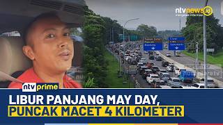 Long Weekend Hari Buruh, Jalur Puncak Lumpuh oleh Antrean Kendaraan | NTV PRIME