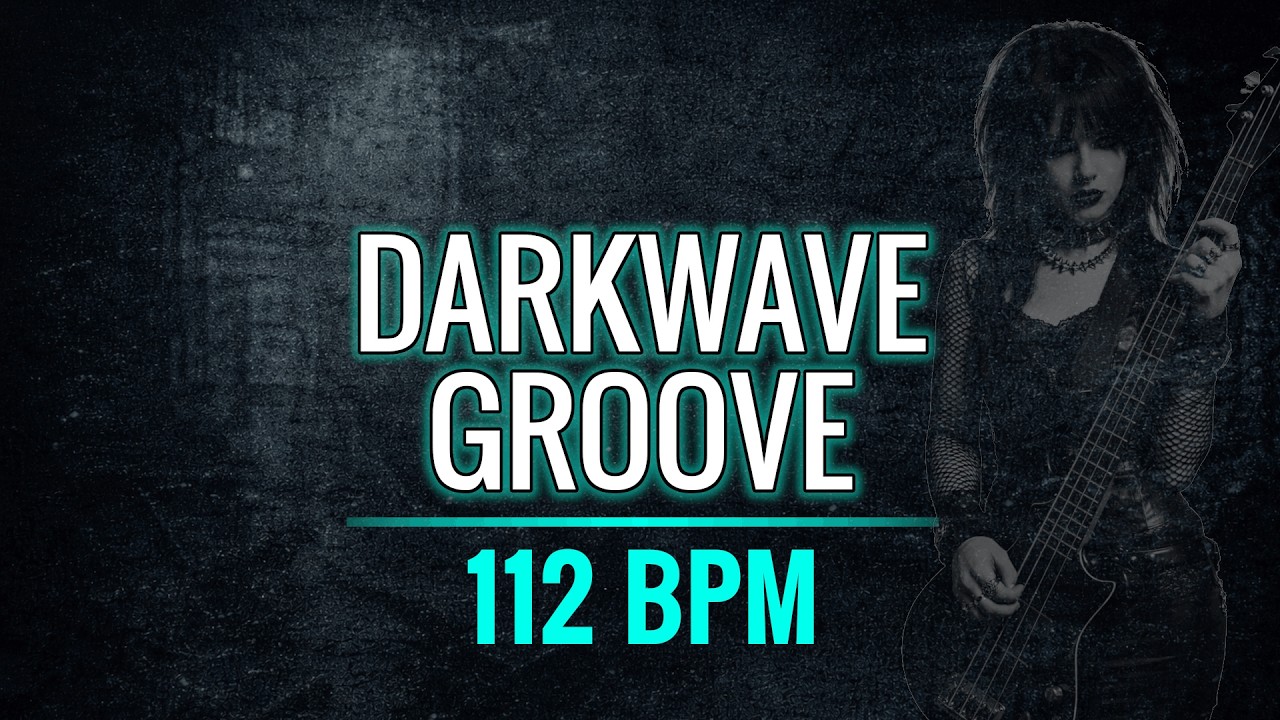 Darkwave Drum Backing Track – 112 BPM – Minimal Coldwave Groove
