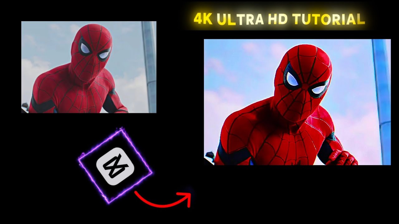 Trending 4K Video Editing In Capcut | Ultra HD Quality Video Editing In Capcut | 4k Tutorial