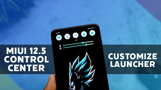 Miui 12.5 Control Center | Customize Your Miui 12 Launcher | Miui 12 Premium Theme screenshot 5