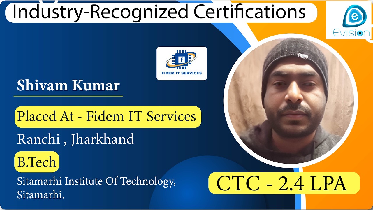 Freshers Selected in Fidem IT Services