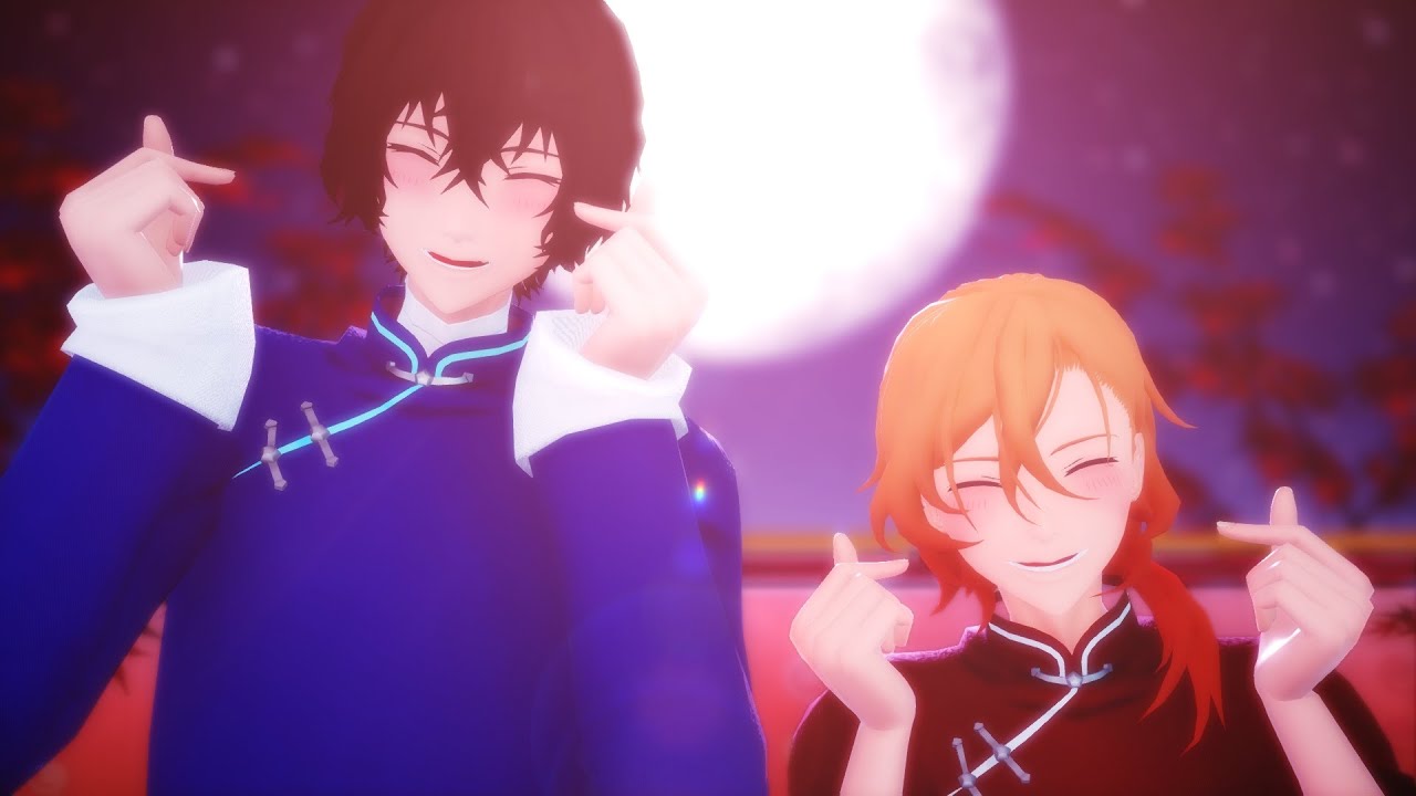 【MMD文スト】「曼珠沙華」【旧双黒】＊お着替え注意