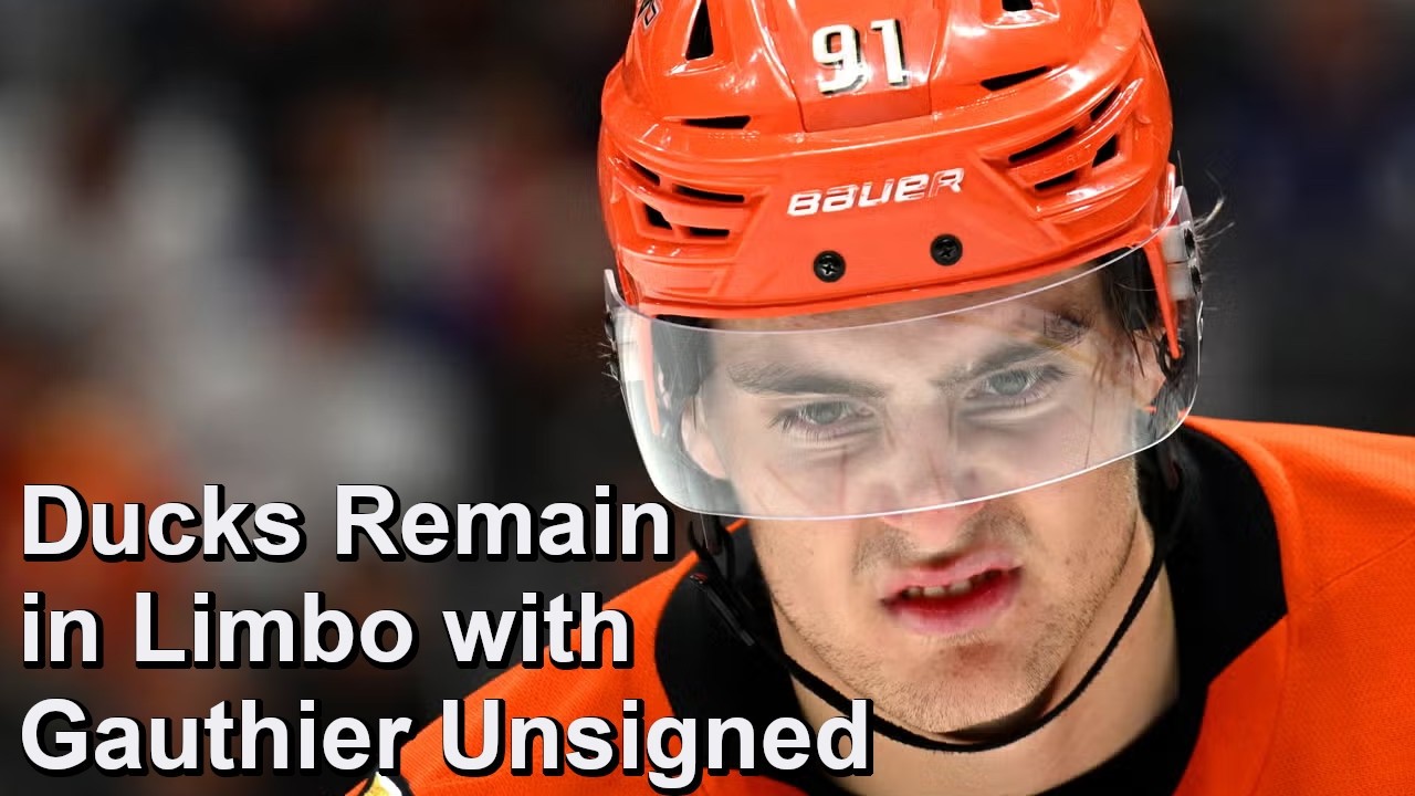 Things Not so Ducky in Anaheim as Season Approaches