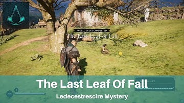 AC Valhalla The Last Leaf Of Fall | Ledecestrescire Mystery