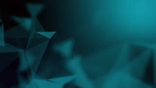 Abstract Connected Triangles On Bright Blue Background
