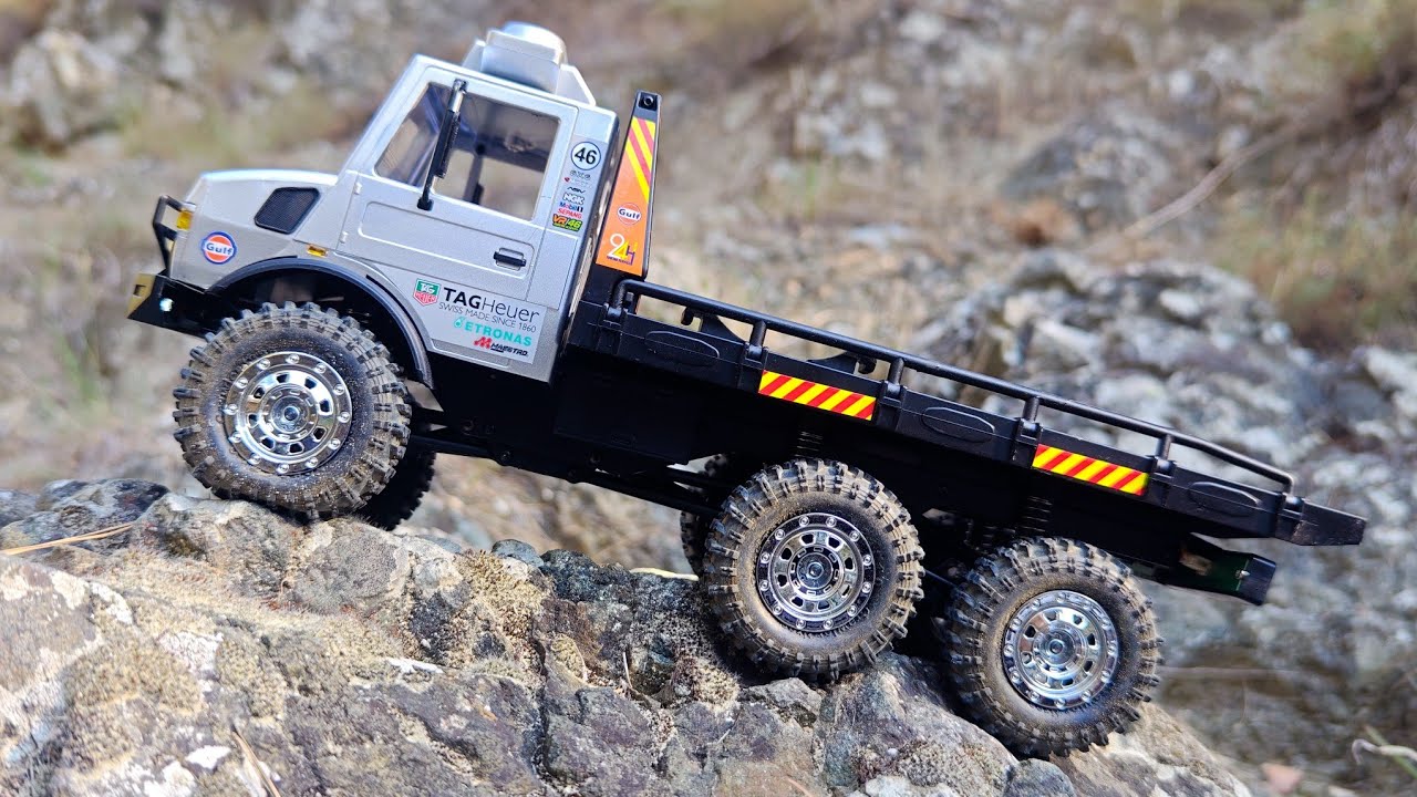 JJRC C8823 Mercedes Unimog. First test and it's amazing!!! - YouTube