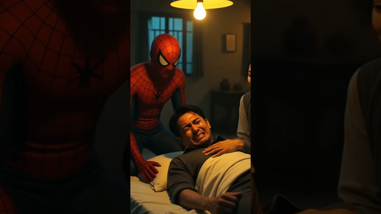 Spider-Man help his father #shorts #shortvideo #shortsfeed