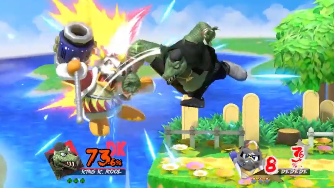 Drip K Rool vs Masked Dedede (smash ultimate mods) - YouTube