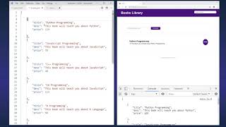 2- AJAX , JSON and DOM - Full Example  : شرح جافا سكريبت 2019