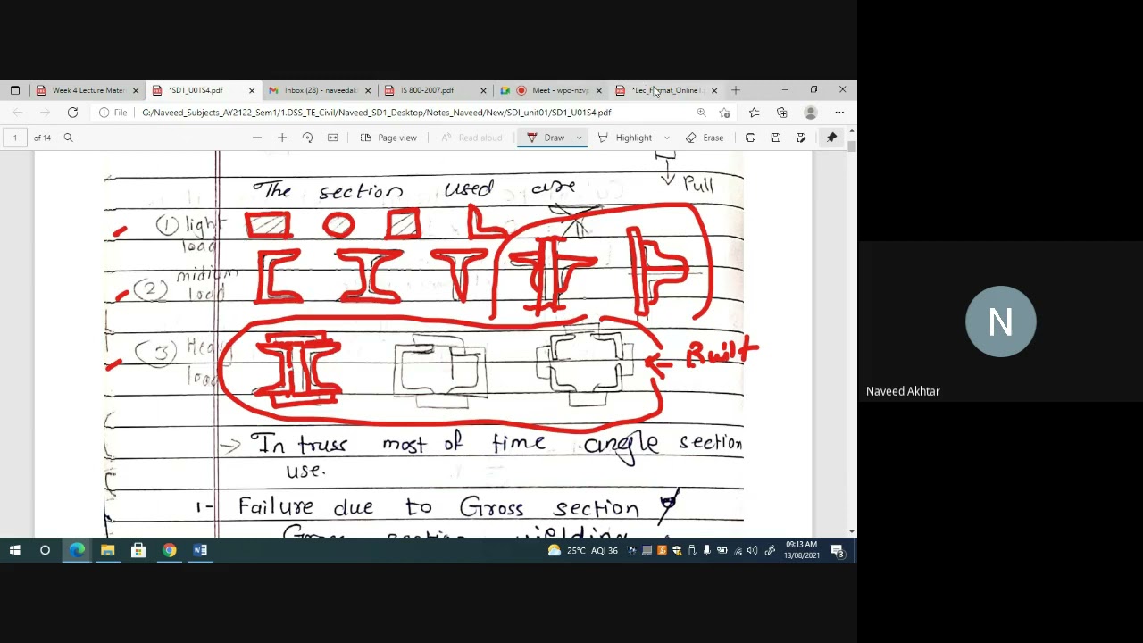 DSS _ Lec 13 Tension Member