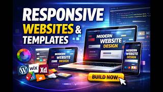 Create Responsive Websites & Templates | Drag and Drop Fast Method | No coding
