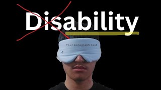 Why a Disability Isn’t a Disability — It’s an Ability