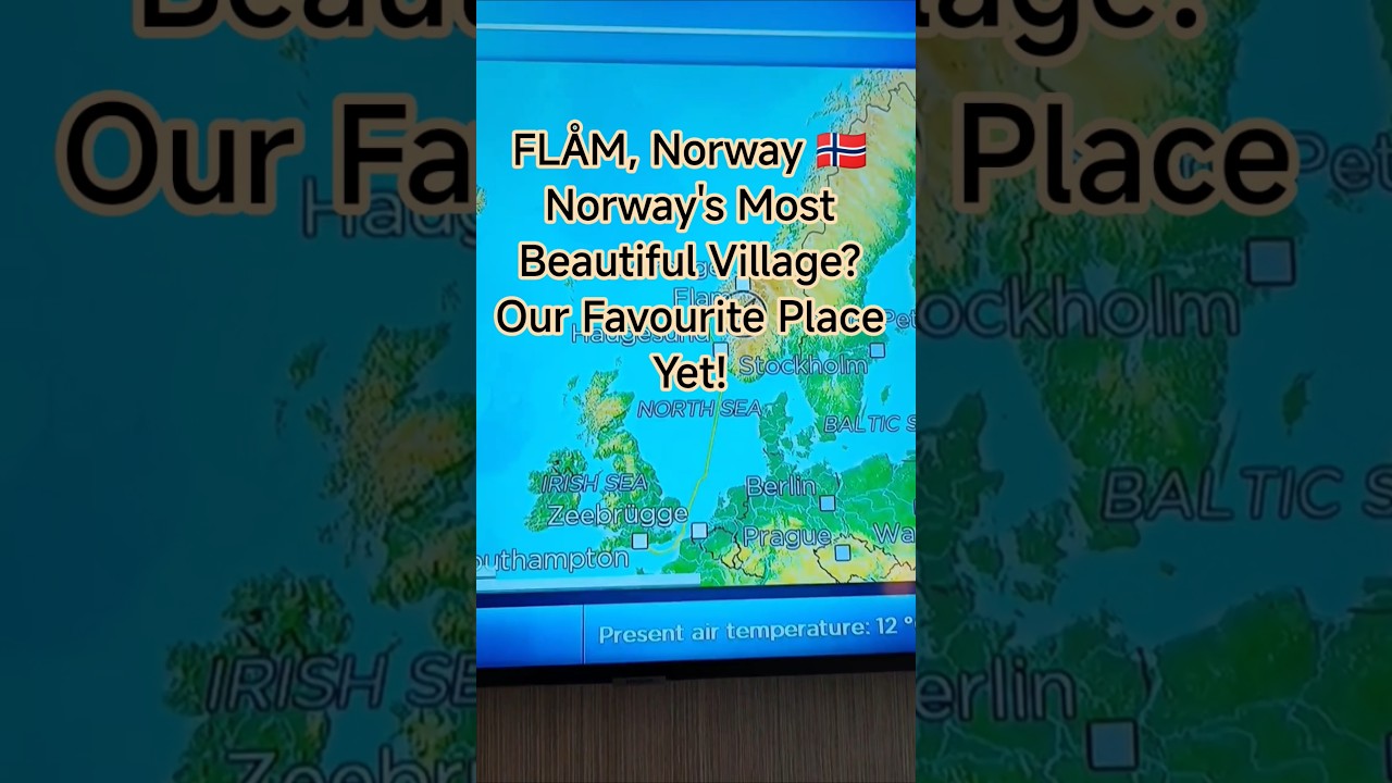 FLÅM, Norway 🇳🇴 Norway's Most Beautiful Village? Our Favourite Place Yet!