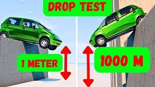 Daewoo Matiz DROP TEST - BeamNG.Drive Crash Test