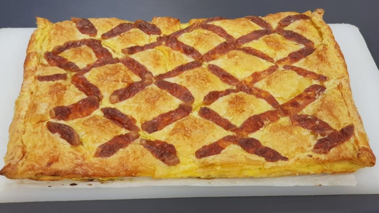 Byrek me sfoliat, kungull dhe rikota nga zonja Vjollca