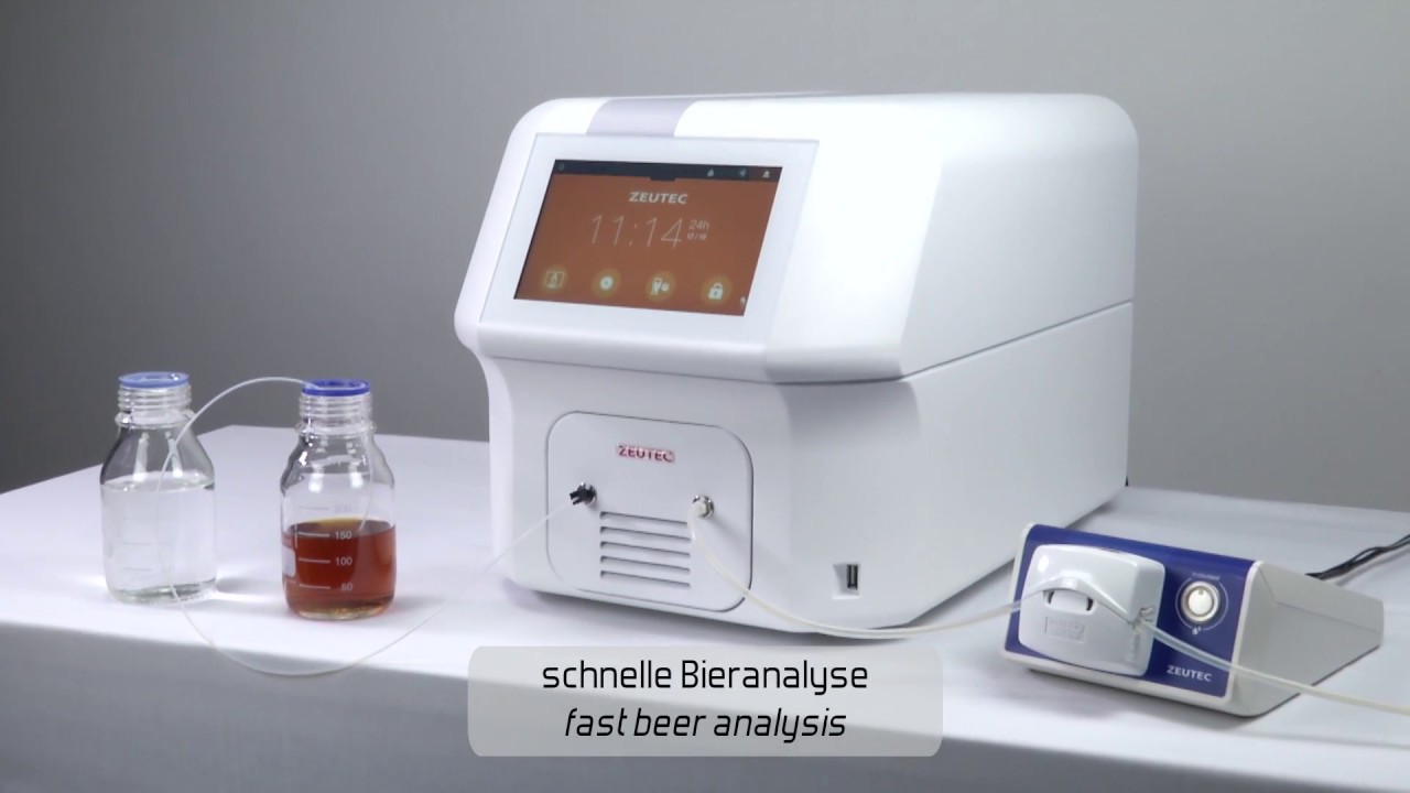 SpectraAlyzer 2.0 BRAUMEISTER with pump, your beer analyzer