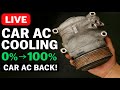 LIVE Car AC Compressor Repair | No Cooling Fix | Full Step-by-Step Repair Process 2025