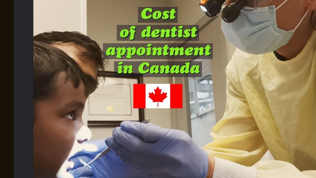Cost of dentist appointment for in Canada🤣🤣 viral trending 